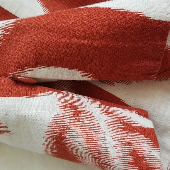 Banana Republic womens linen blend cropped crossover tank sz 18 - Picture 6 of 7